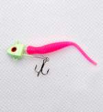 풀치 루어용 지그헤드+웜+트레블훅 세트 (LJ-1)