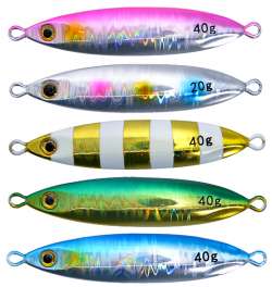 [쇼어지깅] 20,30,40,60g 쇼어지깅 메탈지그 어시스트 훅 포함 (JM-2)