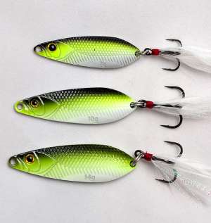 [루어낚시] 갈치 낚시용 야광 루어 스푼